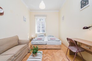 Appart'hôtel Classique, plusieurs lits, balcon