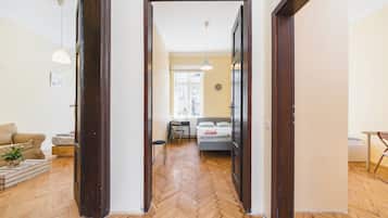 Classic Condo, Multiple Beds, Balcony | Living area