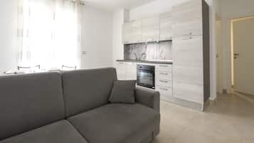 Departamento Confort | Cocina privada | Frigobar