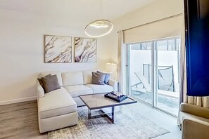 Enjoy the perfect blend of comfort and sophistication with direct access to the pool area.