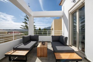 Terrace/patio - Nikos Home - 1 km from the beach (Chania)