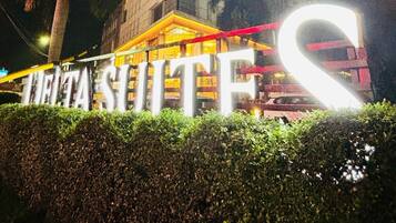 Fachada de la propiedad