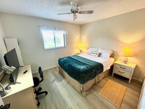 2 habitaciones, tabla de planchar con plancha y wifi gratis 