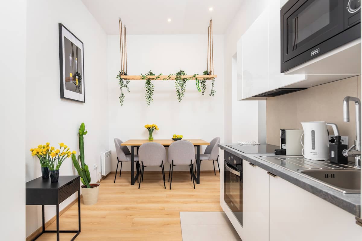 Appartement Familial, balcon | Coin cuisine privé