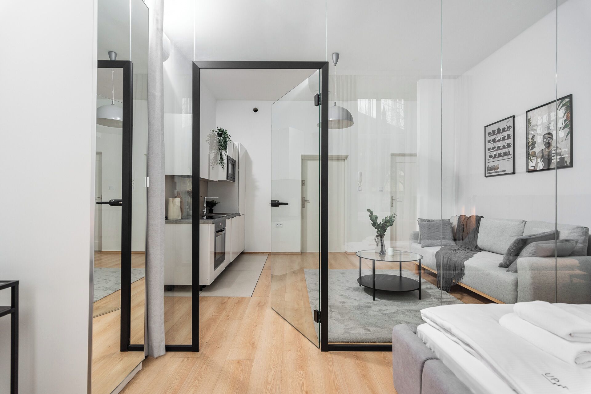 高级公寓, 城市景观 | 办公桌、笔记本电脑工作区、熨斗/熨衣板、免费 WiFi