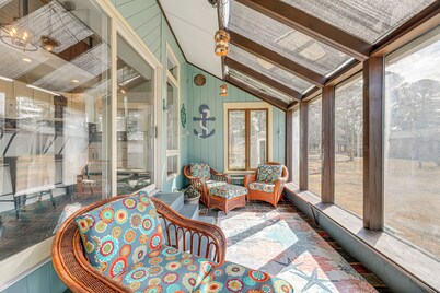 Private Beach & Fishing Pier: Wicomico River House