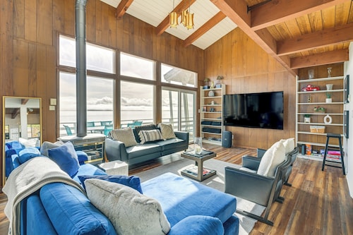 Decks & Views: Waterfront Shelton Home