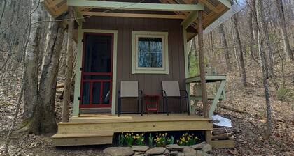 Moonshine Glamping Cabin near Old Rag Mountain in Shenandoah National Park