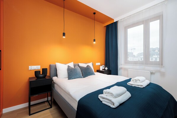 Superior Apart Daire, Balkon | 1 yatak odası, dizüstü bilgisayar çalışma alanı, ütü/ütü masası 