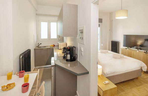 1 Schlafzimmer, Bügeleisen/Bügelbrett, Reisekinderbett, kostenloses WLAN