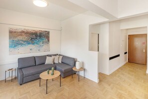 Comfort Apartment, 2 Bedrooms, Hill View | Living area - Acropolis Museum Retreat by GHH (Athens)