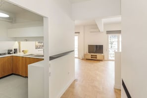 Comfort Apartment, 2 Bedrooms, Hill View | Living area - Acropolis Museum Retreat by GHH (Athens)