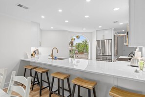 Fridge, microwave, stovetop, dishwasher - Seascape 320 - 3 BR Oceanfront View! Waterfront! (Isle of Palms)