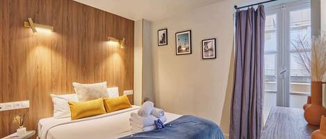 1 chambre, fer et planche Ă repasser, Wi-Fi, literie fournie