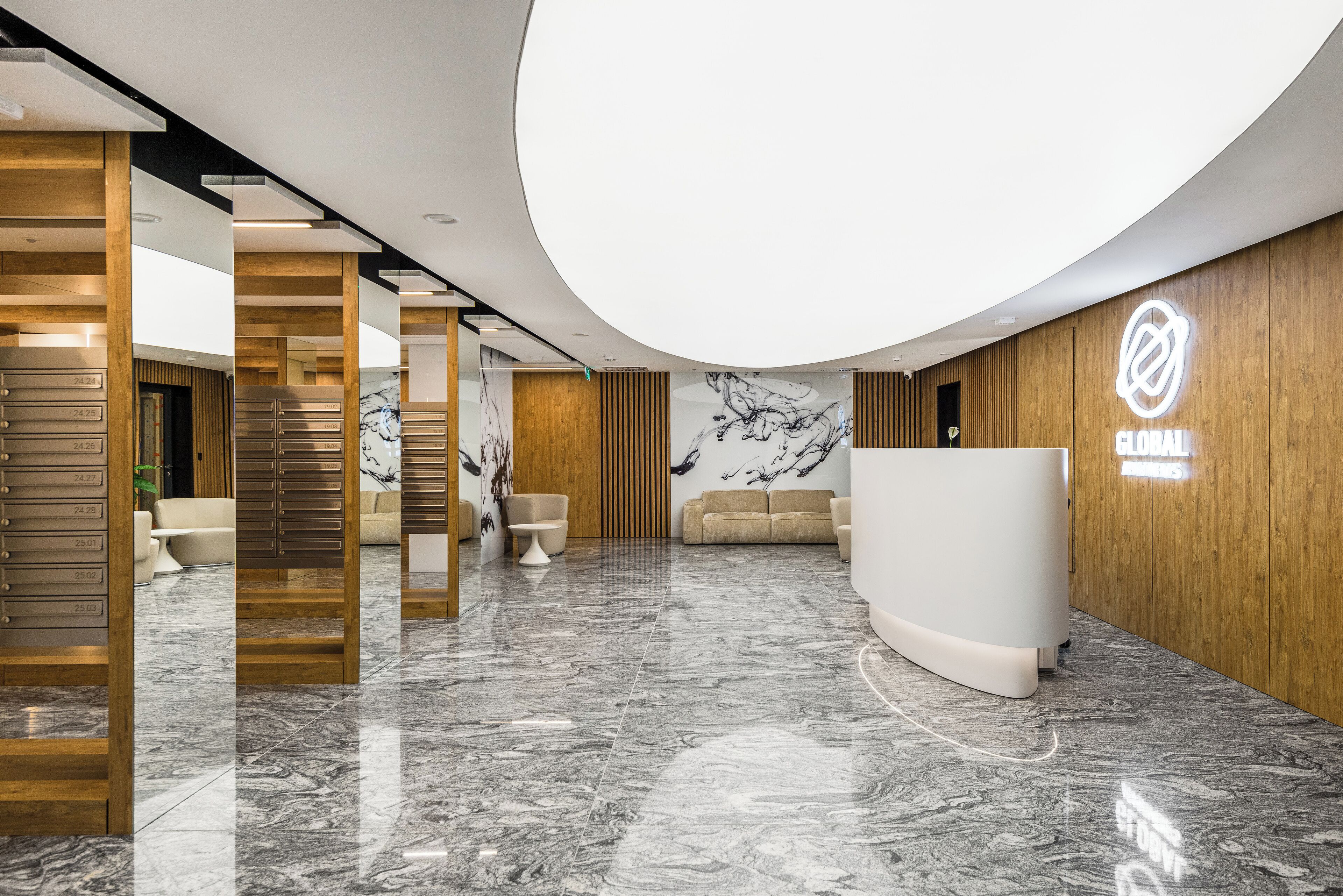 Reception hall