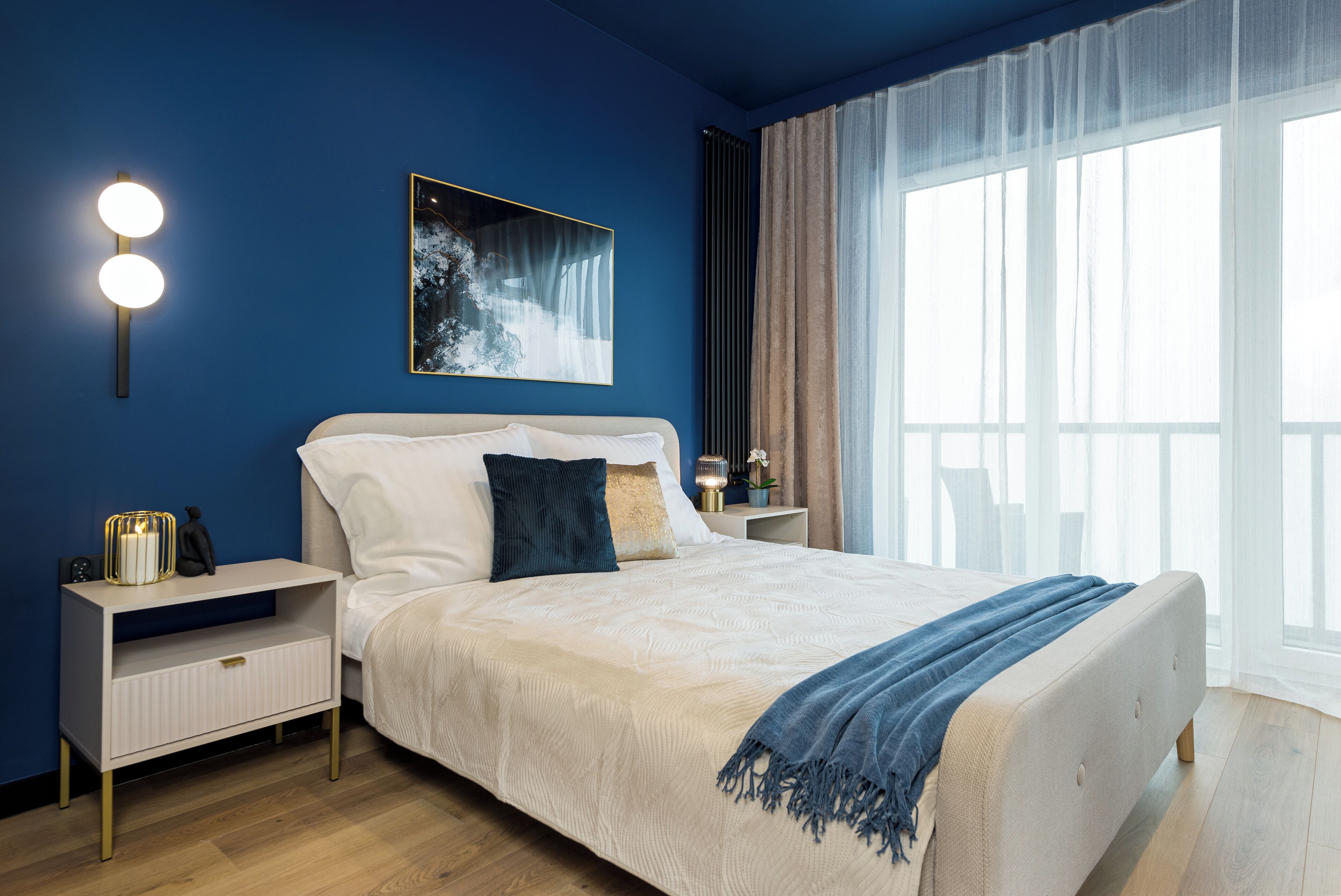 Luxury Apartment, Balcony, City View | Interior