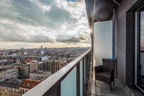 Appartamento Luxury, balcone, vista città | Vista città
