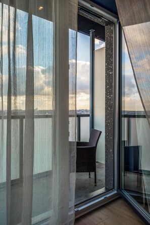 Luxury Apartment, Balcony, City View | Balcony