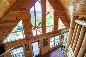 Interior - Relaxing 1BD+Loft Cabin w/ POOL! Hot Tub + VIEWS! (Pigeon Forge)