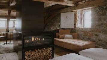 In-room safe, desk, laptop workspace, blackout curtains