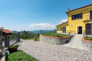 Vue sur les montagnes