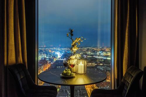 Luxury Apartment, City View | City view