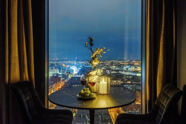 Luxury Apartment, City View | City view