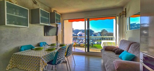 Cosy Appart 2/4 Pers 300m plage