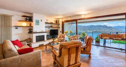 Isola Bella: Lake Maggiore view Terrace in Stresa, Stresa, Italy