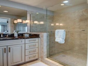 Shower, towels
