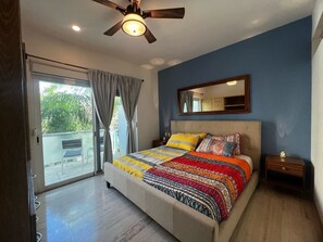 1 bedroom, desk, iron/ironing board, free WiFi - 1bed centro, roof top sea view, jacuzzy pool, work space gym 400m beach (Playa del Carmen)