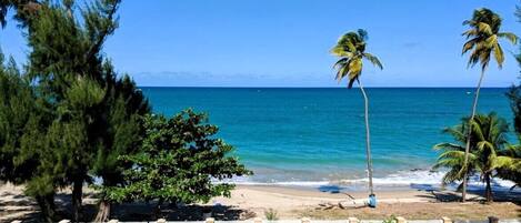 Sillas reclinables de playa, toallas de playa
