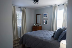 2 bedrooms, iron/ironing board, travel crib, WiFi