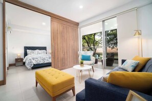 2 bedrooms, iron/ironing board, travel crib, WiFi