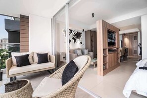 1 bedroom, iron/ironing board, travel crib, WiFi