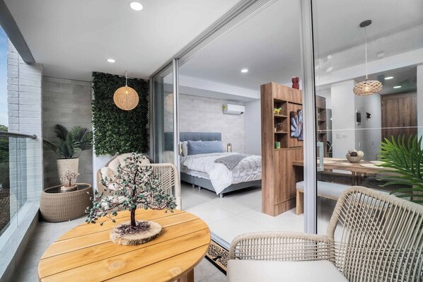 1 bedroom, iron/ironing board, travel crib, WiFi