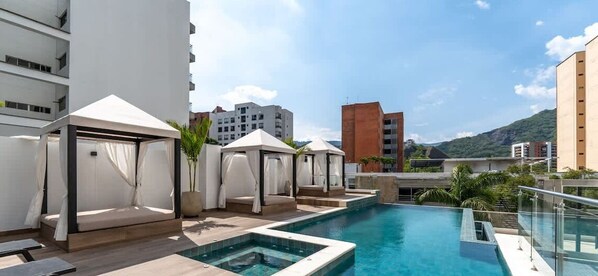 Pool - RM 208 | Gorgeous 1-Bed | Parking | Pool | Sauna (Cali)
