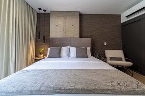 1 室のベッドルーム、アイロン / アイロン台、WiFi、ベッドシーツ