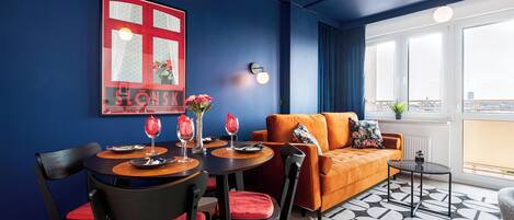 Superior Apartment, Balcony, City View | 1 bedroom, in-room safe, individually decorated, individually furnished