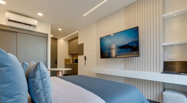 1 Schlafzimmer, Bügeleisen/Bügelbrett, WLAN