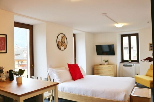 Apartment | 1 Schlafzimmer, hochwertige Bettwaren, Daunenbettdecken