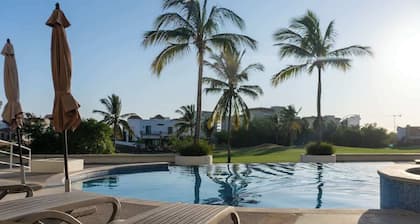 Golf Course View Apartment in Mazatlan