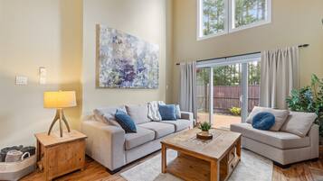 TV connectée, cheminée