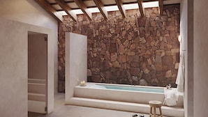 Superior Room, Garden View | Bathroom - Hotel Vestige Binidufà (Ferreries)