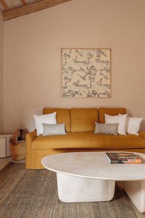 Suite, hageutsikt | Oppholdsområde