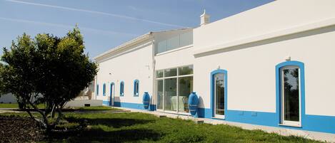 Fassade der Unterkunft