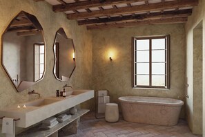 Deluxe-Doppelzimmer | Badezimmer