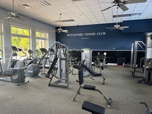 Fitness facility -  Beautiful 3 BR Condo in Boulevard Tennis/Padel Club-Pool, Fitness, Dining (Vero Beach)