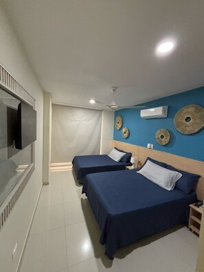 2 bedrooms, in-room safe, iron/ironing board, free WiFi