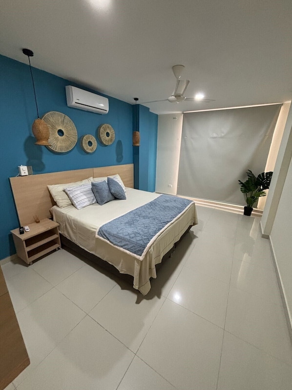 2 habitaciones y caja de seguridad en la habitación